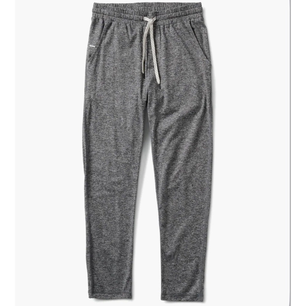 Vuori Men's Ponto Performance Pant Size M Sweatpants Heather Gray Stretch 29" In